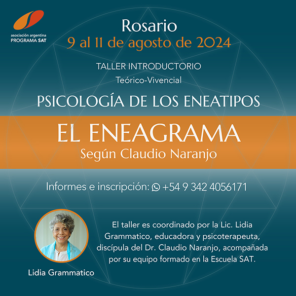 Introducción a la Psicología de los Eneatipos: El Eneagrama según Claudio Naranjo (ROSARIO)