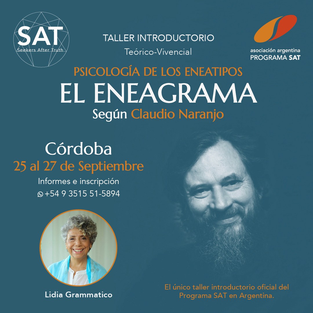 Introducción a la Psicología de los Eneatipos: El Eneagrama según Claudio Naranjo (Córdoba- Septiembre 2026)